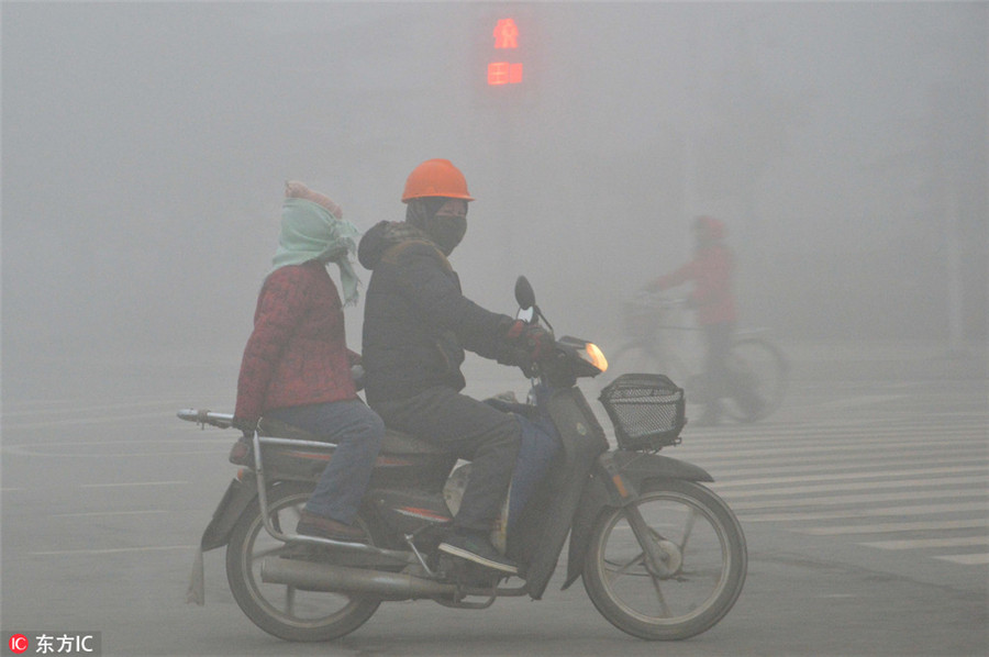 Heavy smog set to stick around