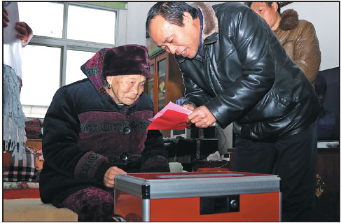 Votes and hopes as villagers flock to elect deputies