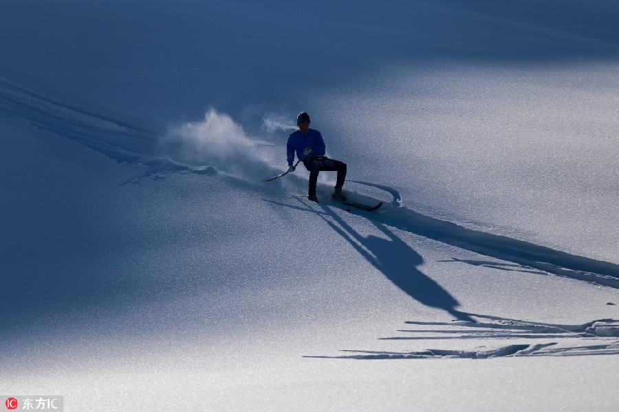 Xinjiang,a winter wonderland