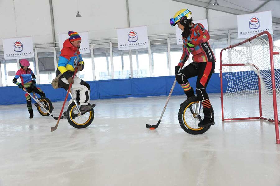 Ditching ice skates for wheels on the hockey rink