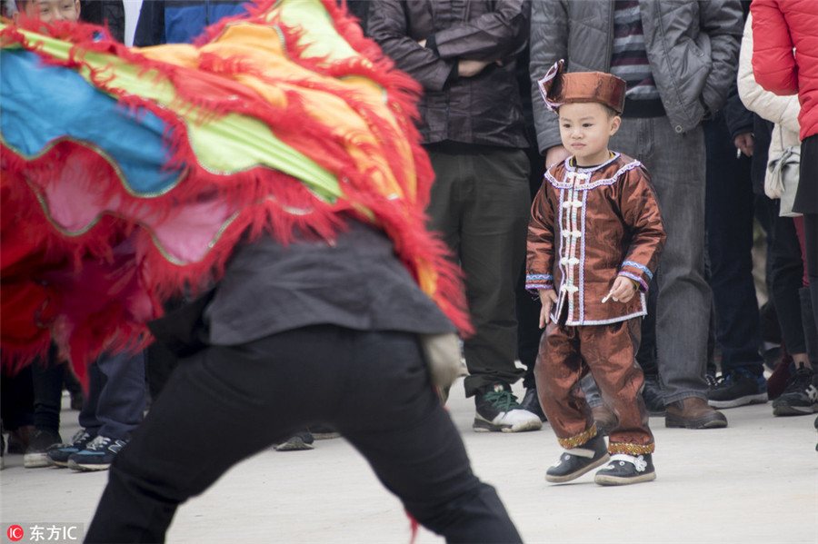 Dong people celebrate Lunar New Year