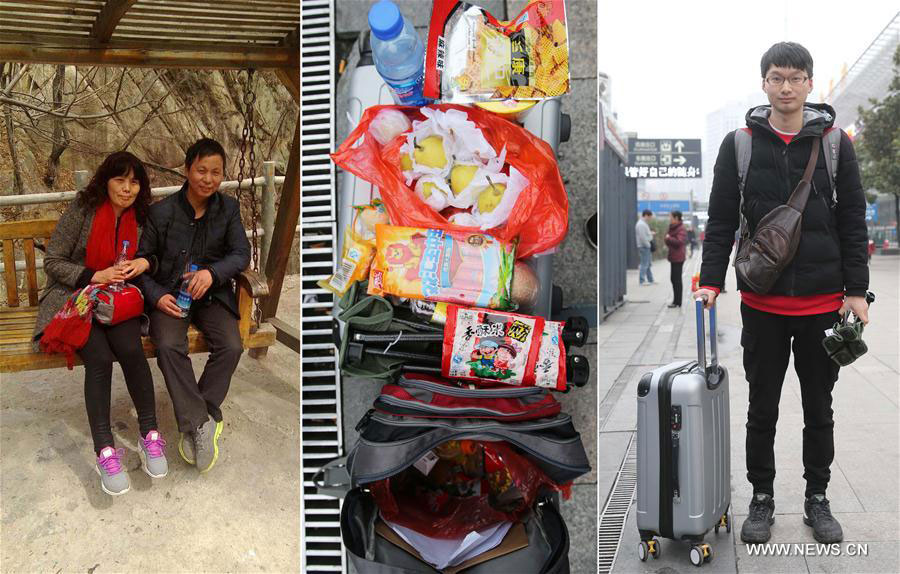 Migrant workers' packages packed with 'heavy love' from parents
