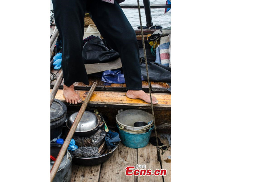 80-year-old woman stays active rowing boat for 30 years