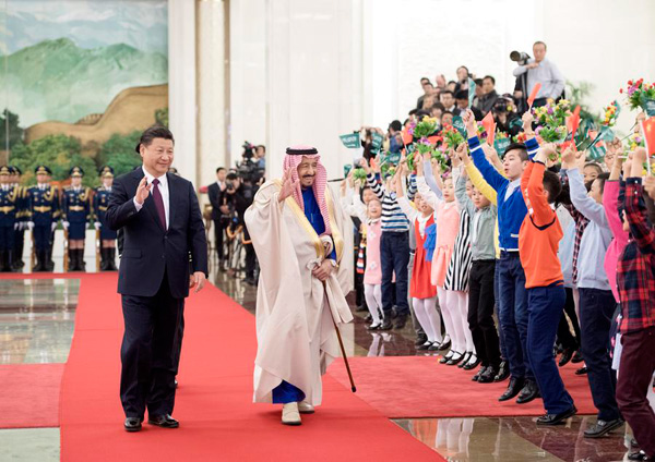China, Saudi Arabia sign multibillion-dollar deals