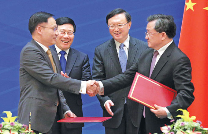 China, Vietnam to press ahead on trade initiative