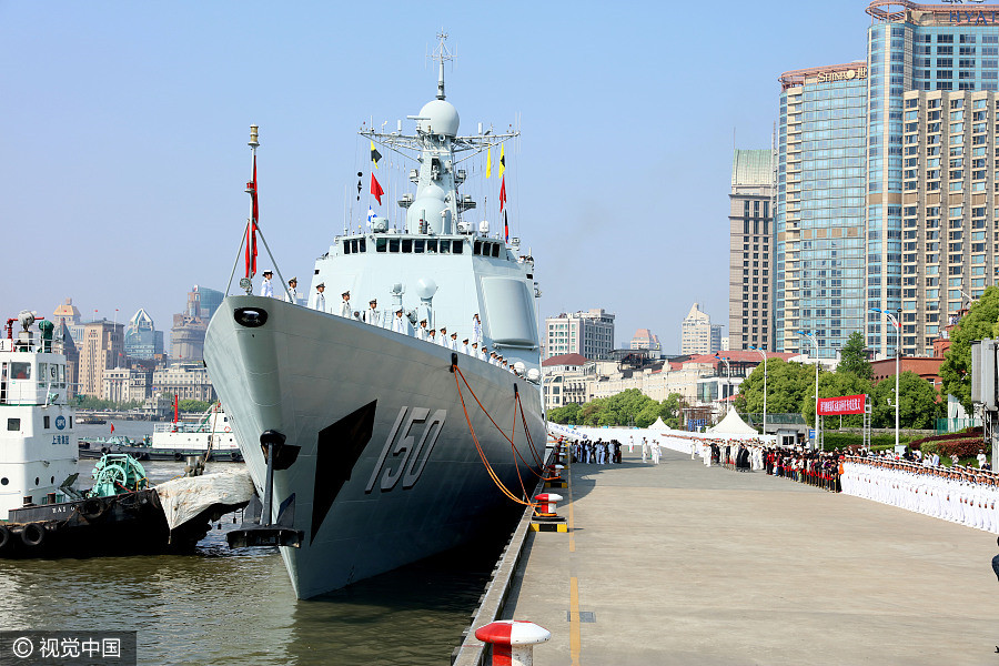 Three naval ships set sail on goodwill voyages