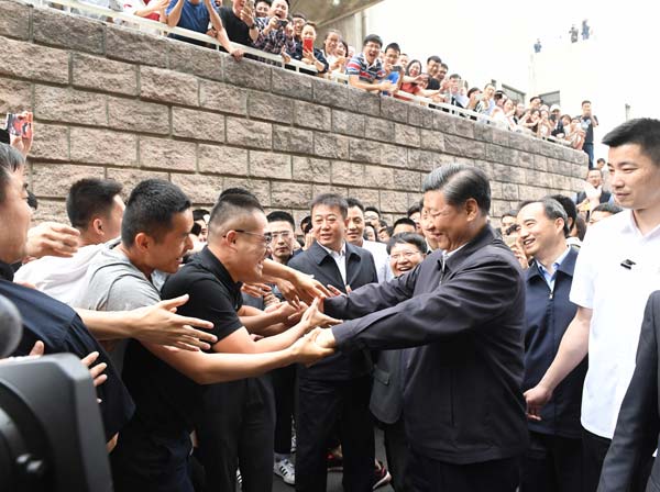 Xi stresses rule of law, cultivating legal talent