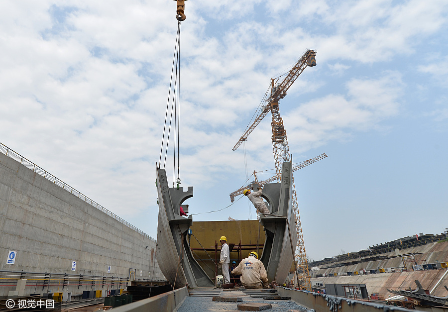 Images: Life-size Titanic replica under construction in Sichuan