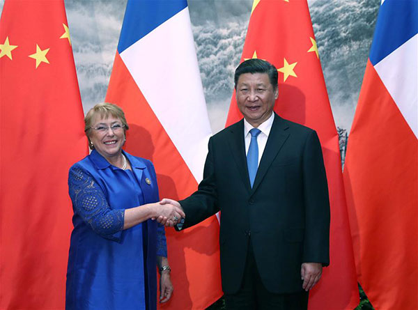 China, Chile to strengthen strategic partnership