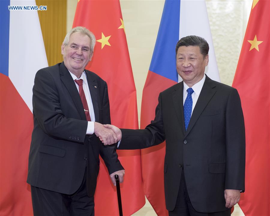 Xi urges broader cooperation with Czech Republic