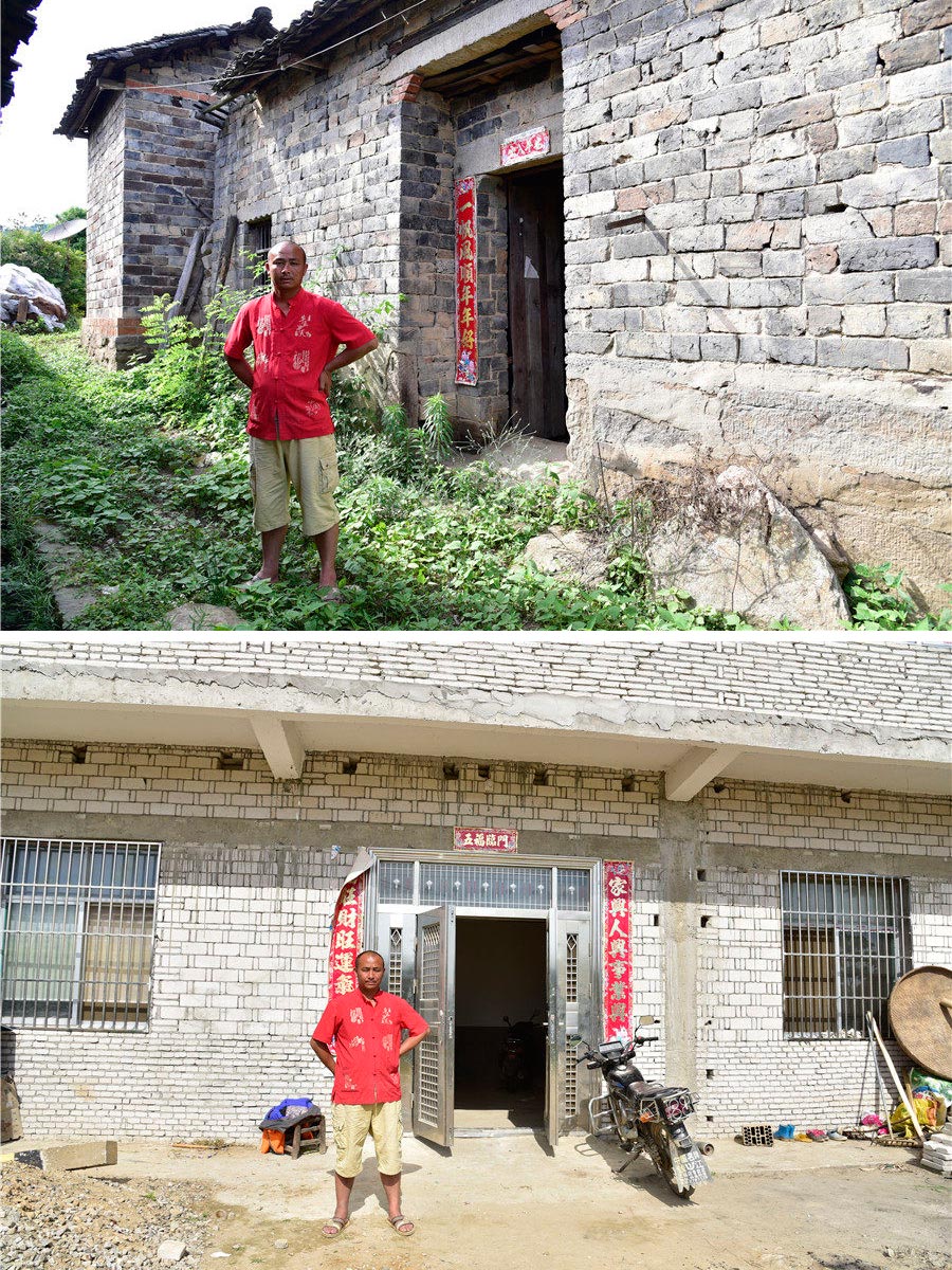 Poverty-stricken villagers find new hope in new homes
