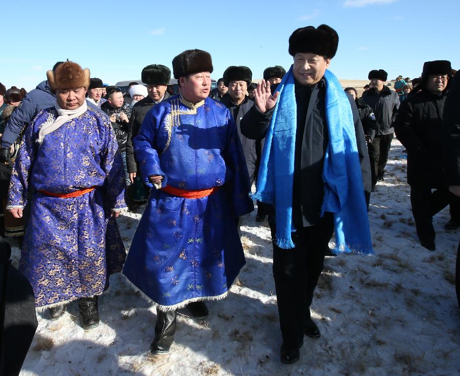 President Xi pays visit to Inner Mongolia