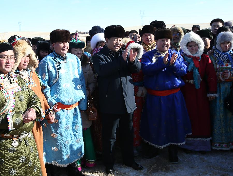 President Xi pays visit to Inner Mongolia