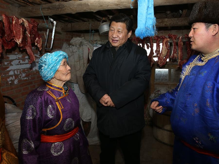 President Xi pays visit to Inner Mongolia