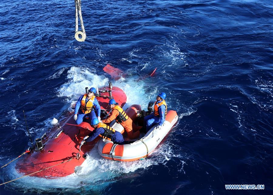 China's manned submersible Jiaolong completes 150th dive