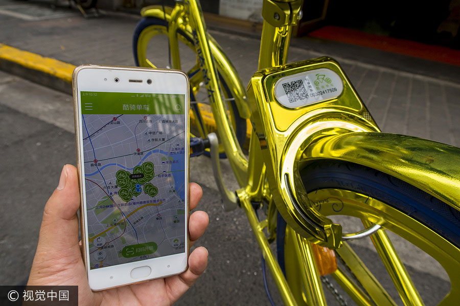 New sparkling shared bikes succeed in getting attention