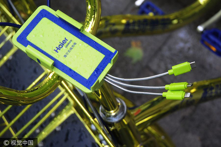 New sparkling shared bikes succeed in getting attention