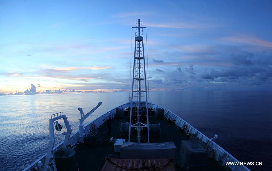 Photos from <EM>Xiangyanghong 09</EM> capture beauty of Pacific Ocean