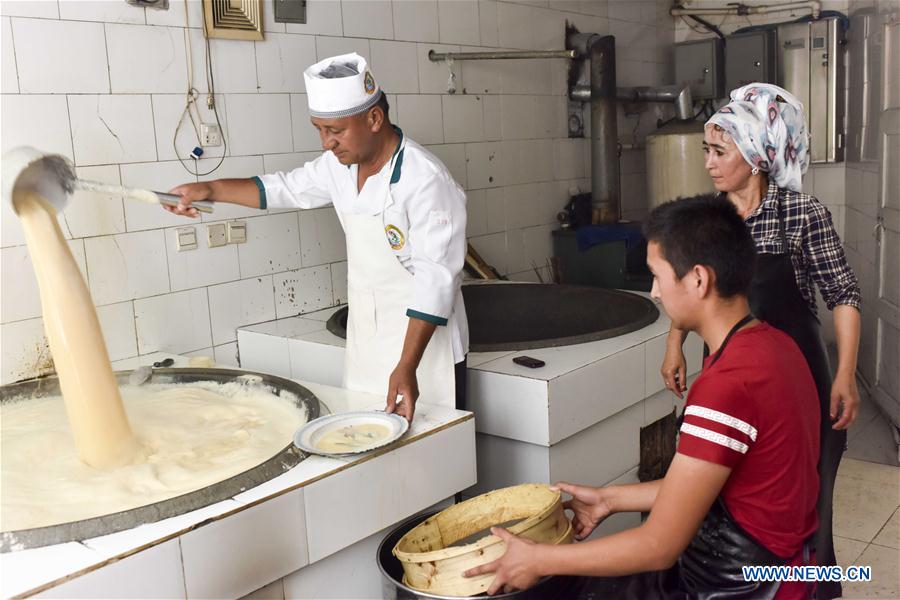 Oldest ice cream shop in NW China's Xinjiang