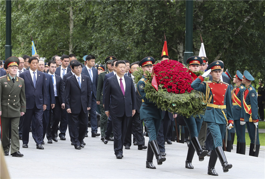 Moments from President Xi's visits