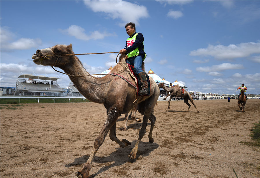 Nadam fair opens in N China's Inner Mongolia