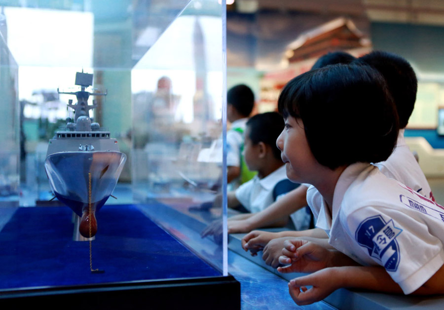 Military prowess, history on display at exhibition in Beijing