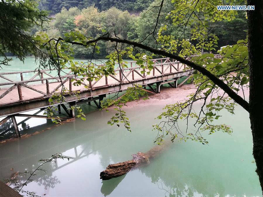 Aftermath of 7.0-magnitude quake in Jiuzhaigou, SW China