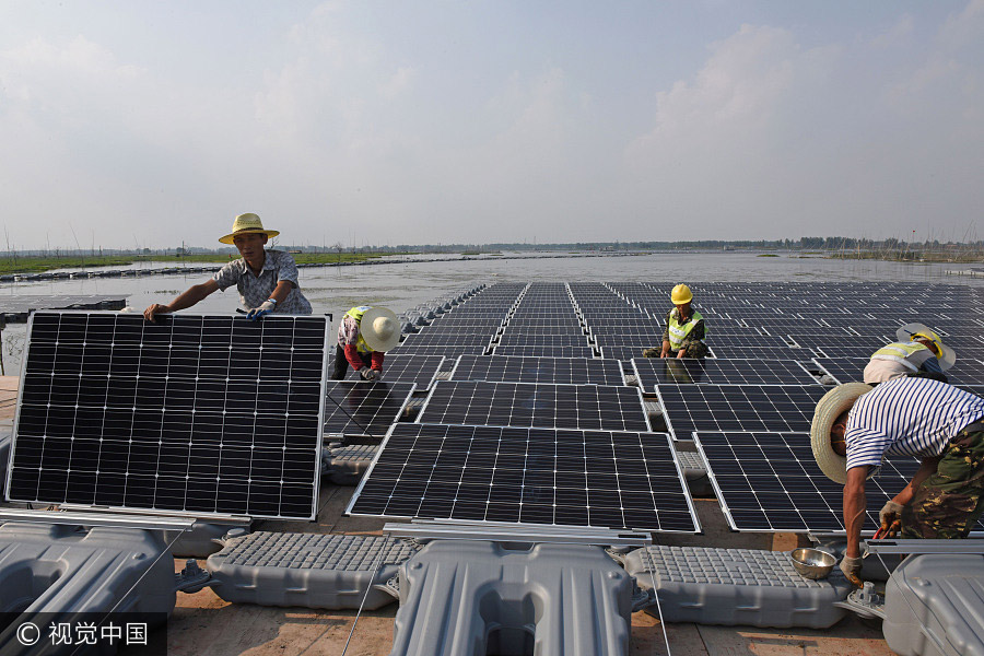 World's largest floating solar farm starts operating