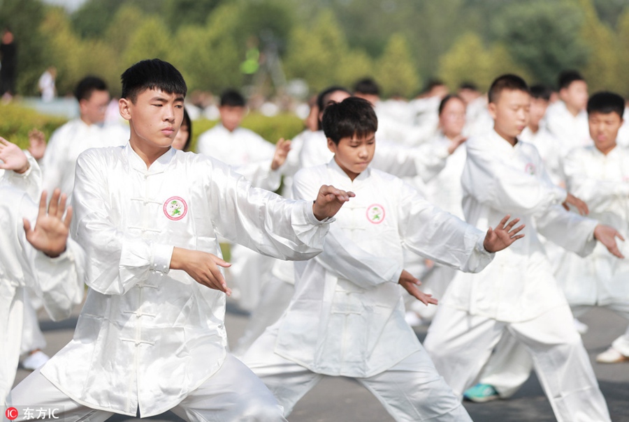 From China to world, millions expected to practice tai chi