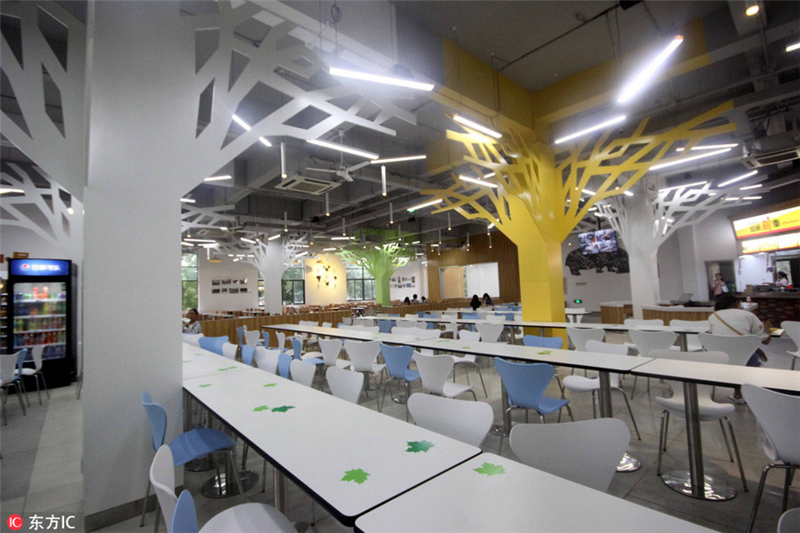 College canteen that will turn you green with envy