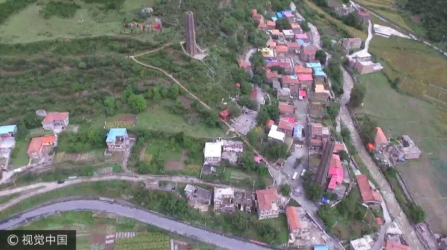 Sichuan's 'Tower of Pisa' withstands earthquakes