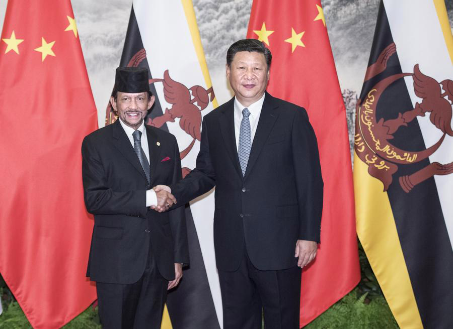 China, Brunei to boost ties
