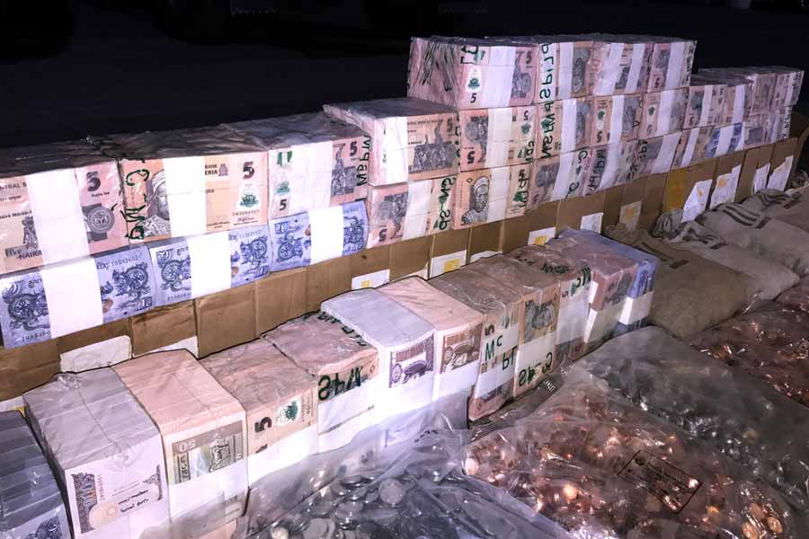 Shenzhen police seize huge haul of foreign money