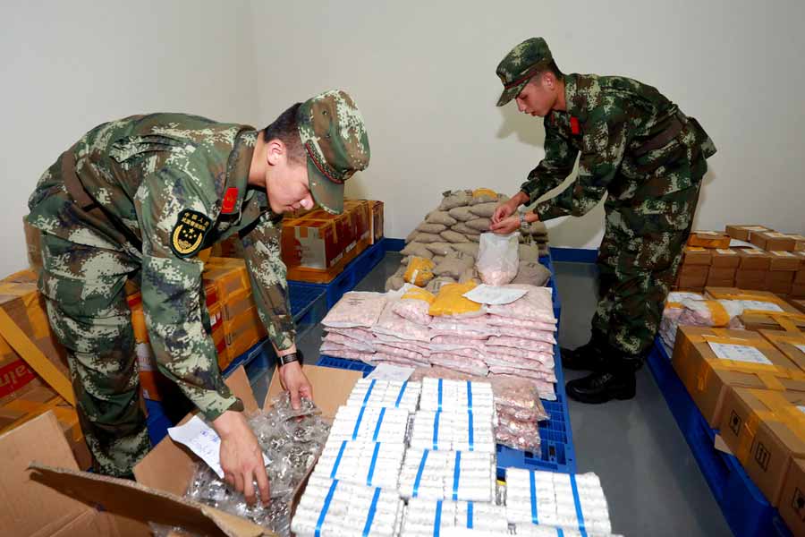 Shenzhen police seize huge haul of foreign money