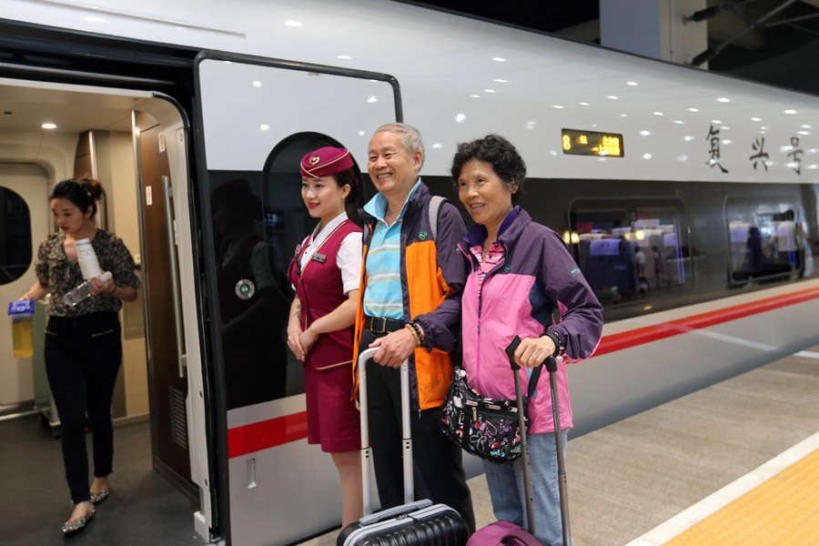 China's new bullet train world's fastest