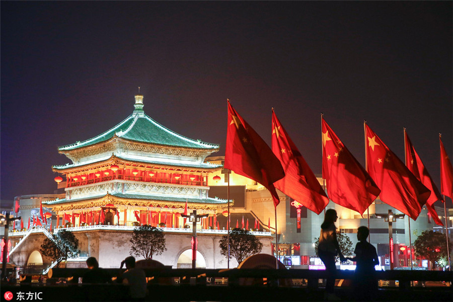 National Day celebrated across China