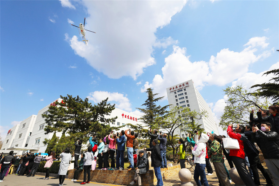 Air ambulance saves time and lives