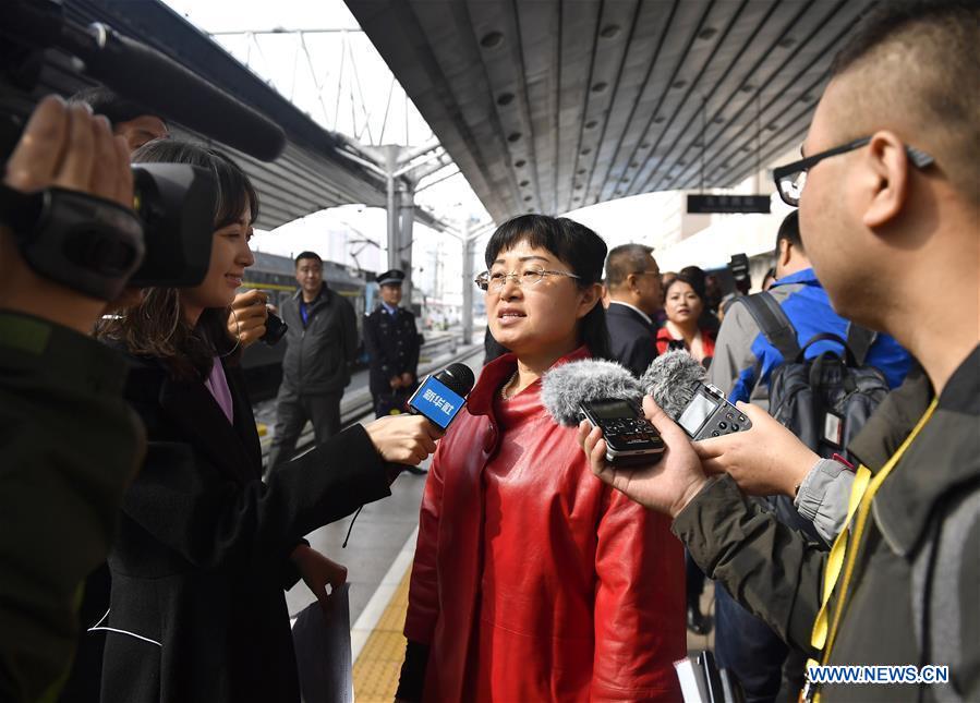 Delegates to CPC national congress arrive in Beijing