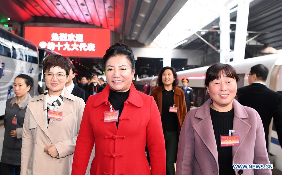 Delegates to CPC national congress arrive in Beijing