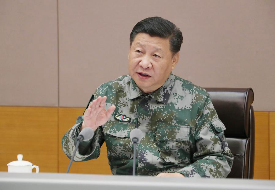 Xi instructs army to improve its combat readiness