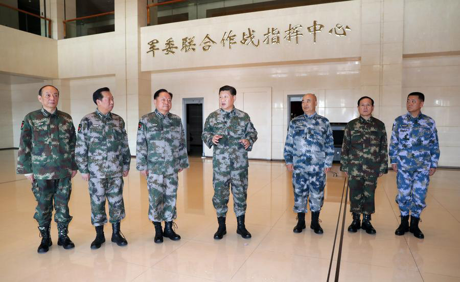 Xi instructs army to improve its combat readiness