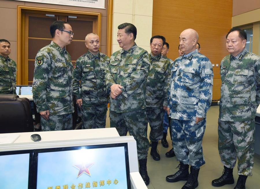 Xi instructs army to improve its combat readiness