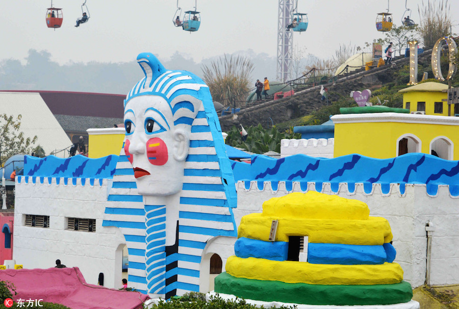 Unique and comfortable public toilets in China