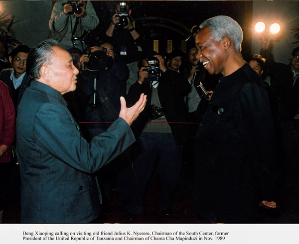 File photos: Chinese leaders met African friends