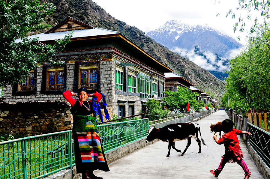 Amazing colors of Tibet