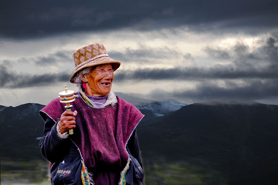 Amazing colors of Tibet