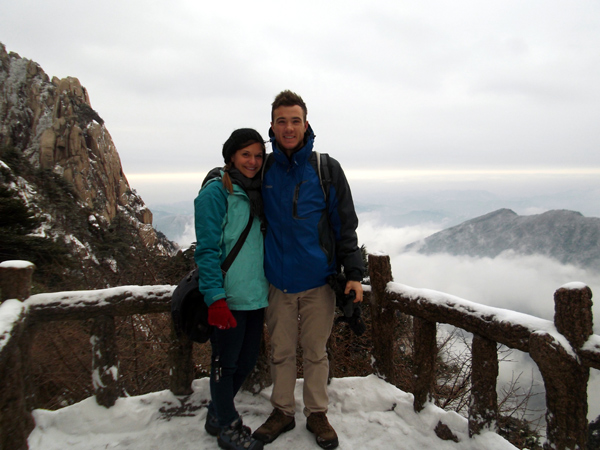 Snowstorm on Huangshan