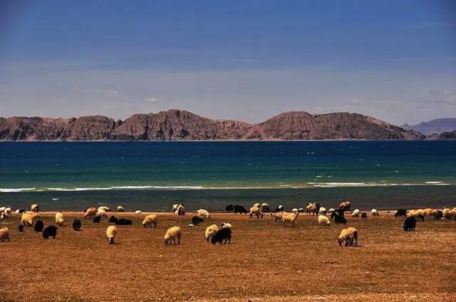 Nine holy lakes in Tibet