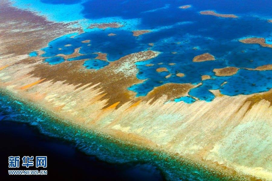 Amazing aerial photos of China's Xisha Islands