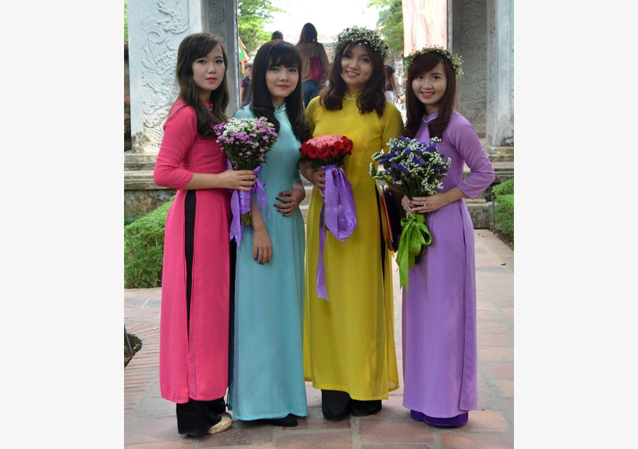 Ao Dai - robe traditionnelle du Vietnam